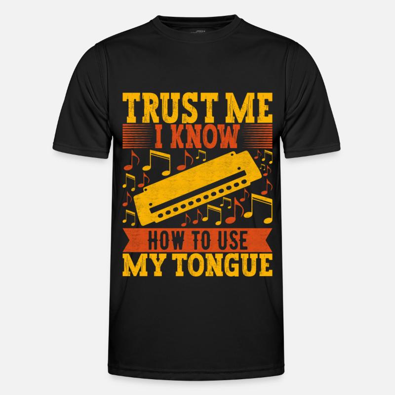 Harmonica Harmonica - Men's Functional T-Shirt - black