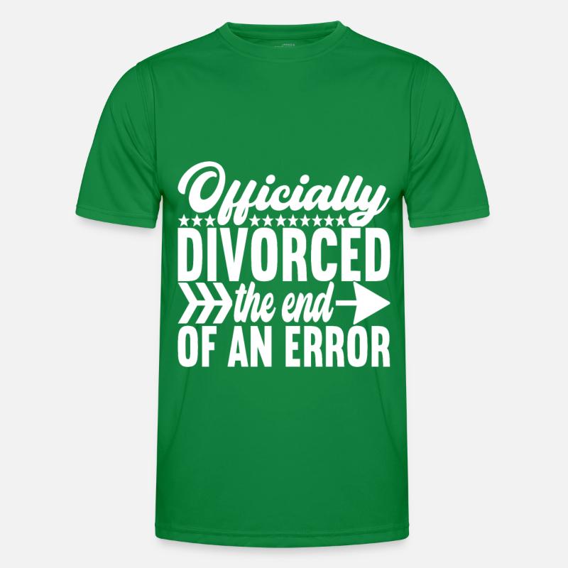 Divorce Divorced Men's Functional T-Shirt