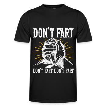 Arm wrestling arm wrestling - Men's Functional T-Shirt - black - Front - AI Model Male 178 dark (178cm)