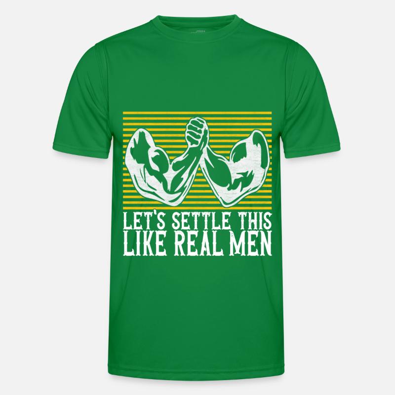 Bras de fer T-shirt sport Homme