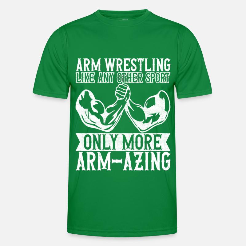 Bras de fer T-shirt sport Homme