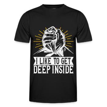 Arm wrestling arm wrestling - Men's Functional T-Shirt - black - Front - AI Model Male 178 dark (178cm)