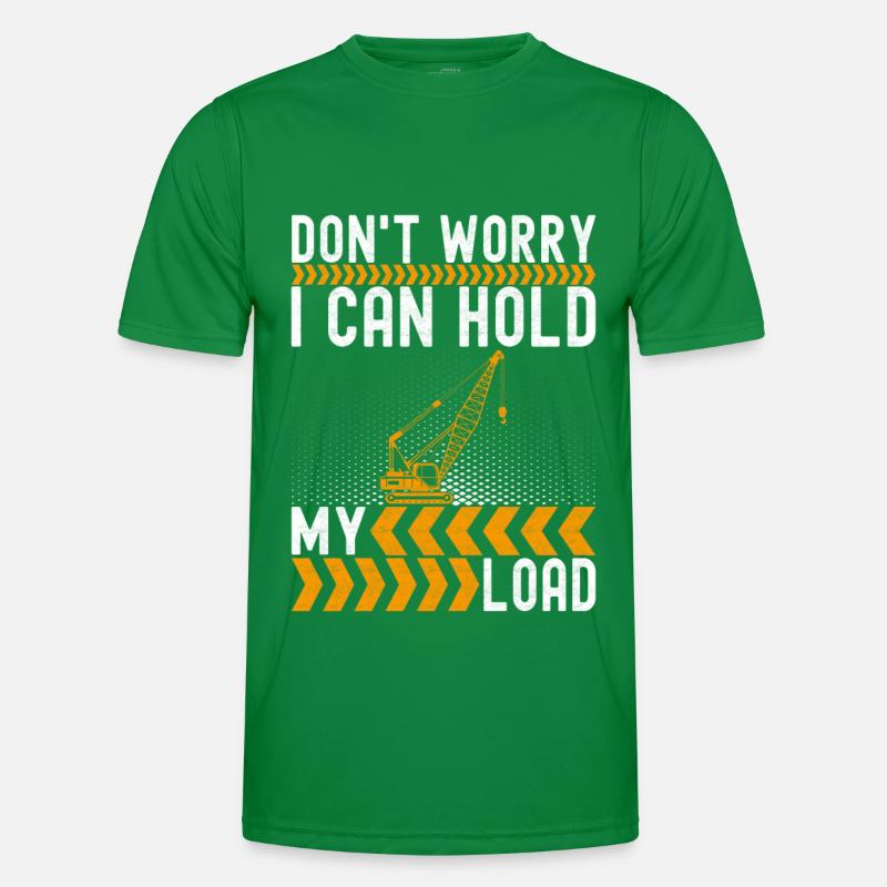 Crane operator Crane driver Men's Functional T-Shirt