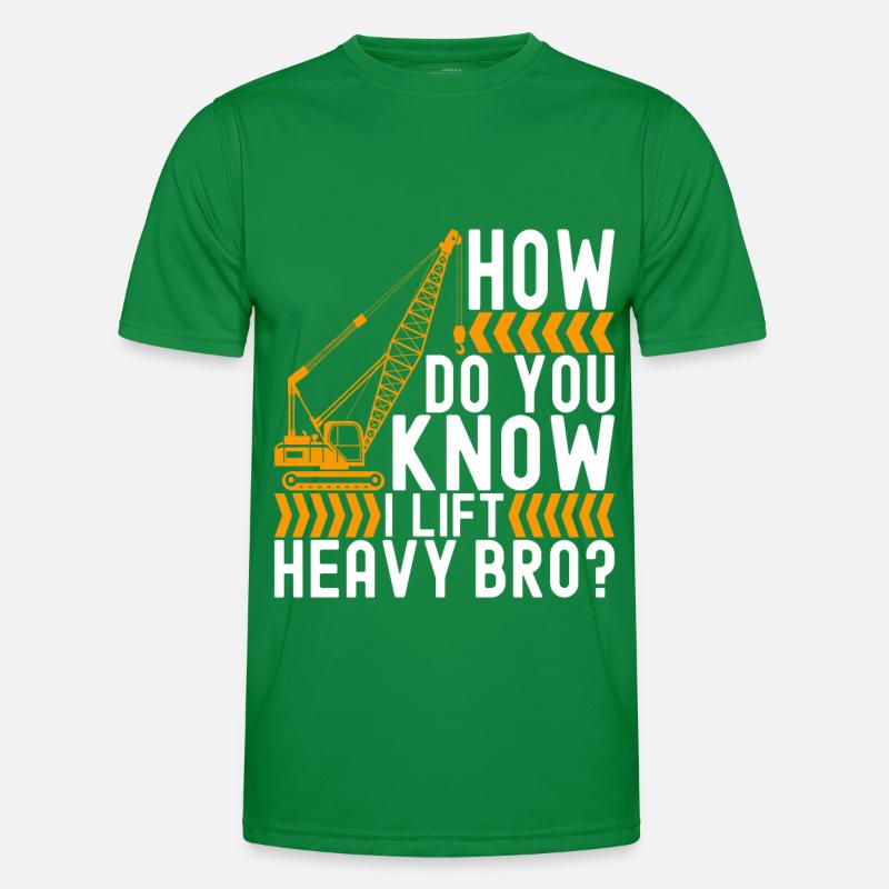 Crane operator Crane driver Men's Functional T-Shirt