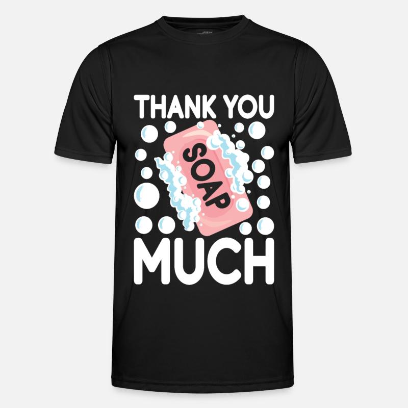 Soap maker soap making - Men's Functional T-Shirt - black