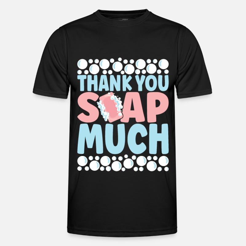 Soap maker soap making - Men's Functional T-Shirt - black