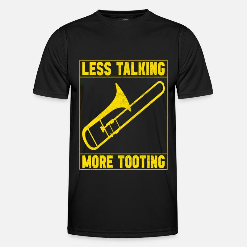 Posaune Trombone T-shirt sport Homme