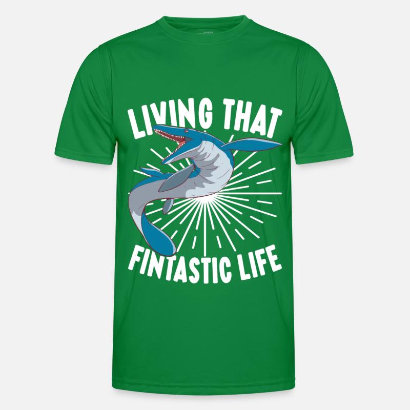 Mosasaurus Dinosaur Men's Functional T-Shirt