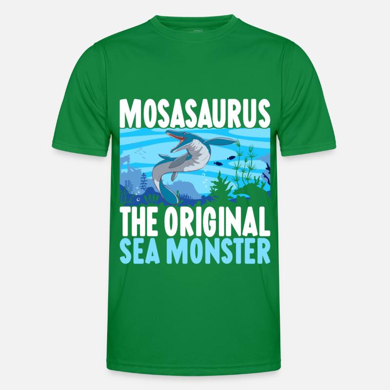 Mosasaurus Dinosaur Men's Functional T-Shirt