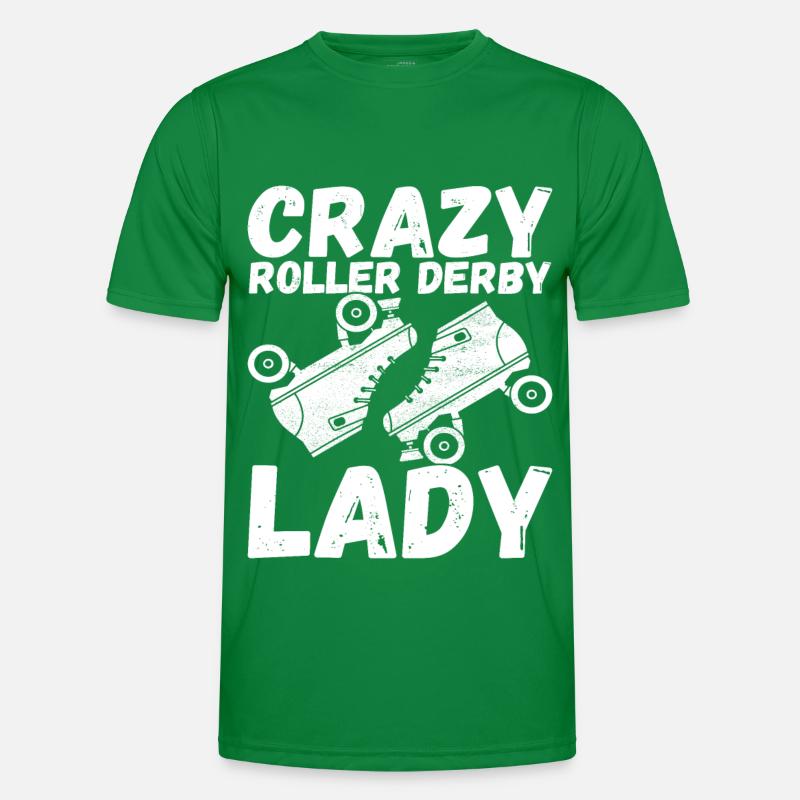 Roller Derby Männer Funktions-T-Shirt