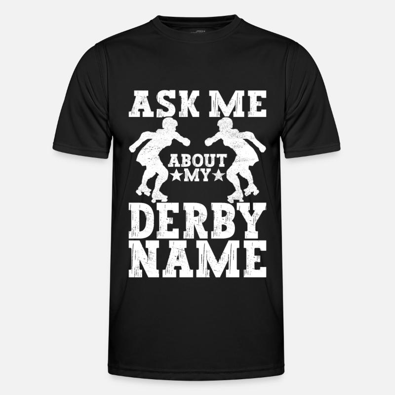 Roller derby - Men's Functional T-Shirt - black