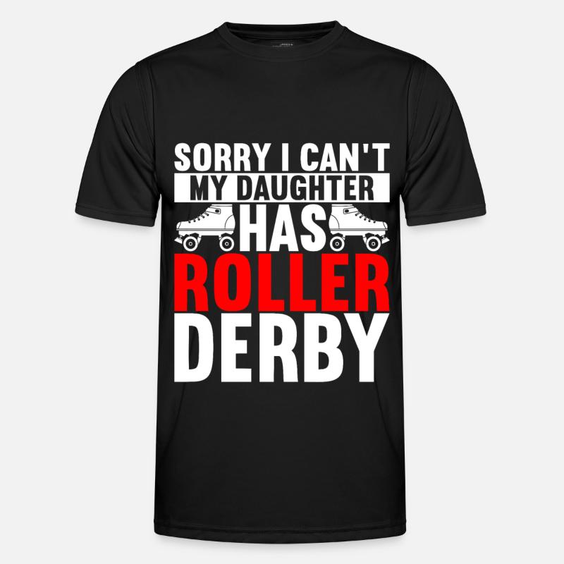 Roller derby - Men's Functional T-Shirt - black