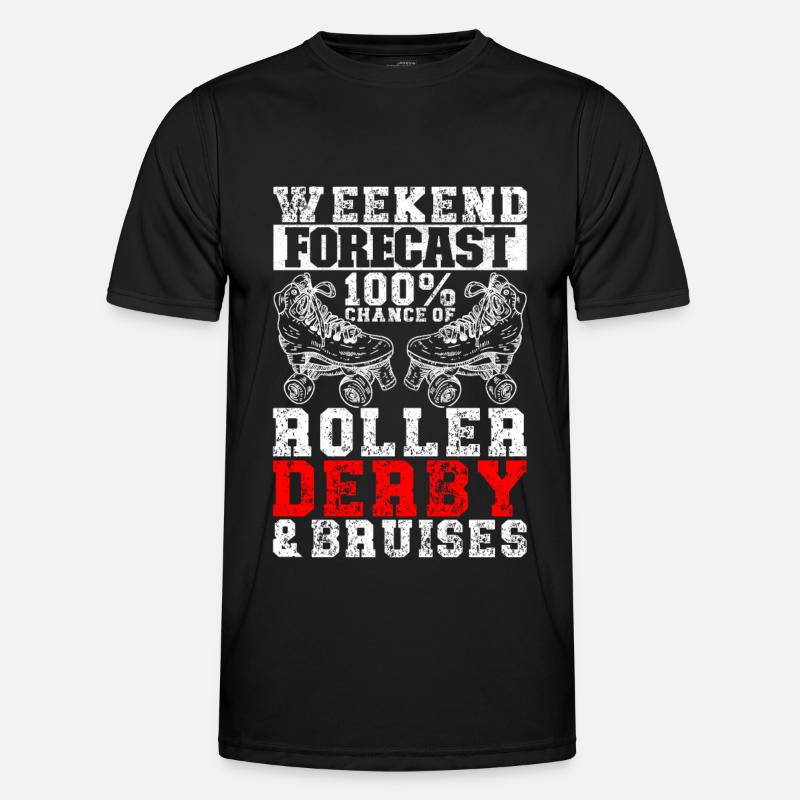 Roller derby - Men's Functional T-Shirt - black
