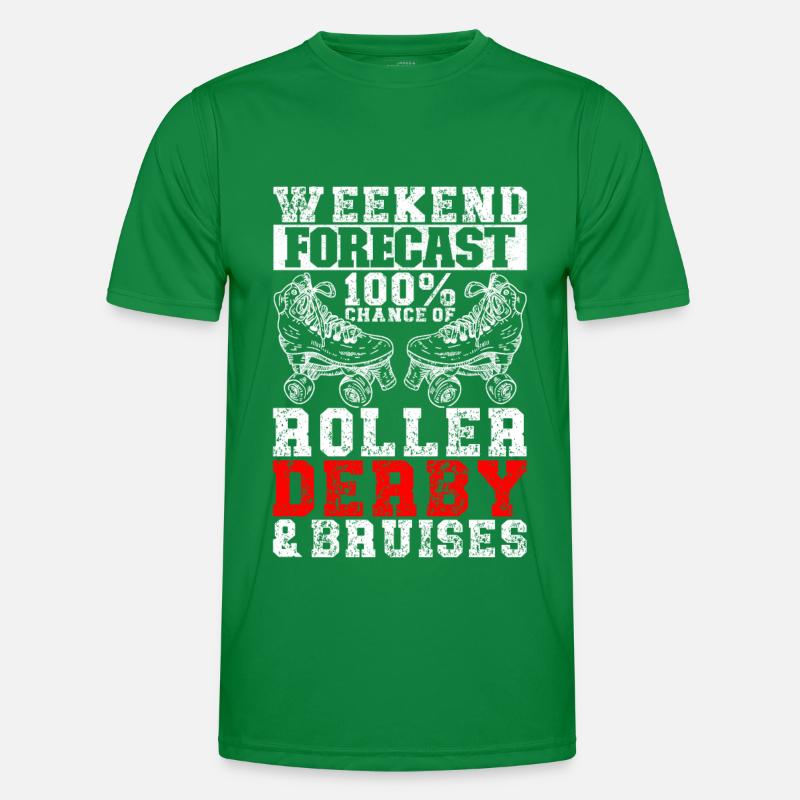 Roller derby T-shirt sport Homme