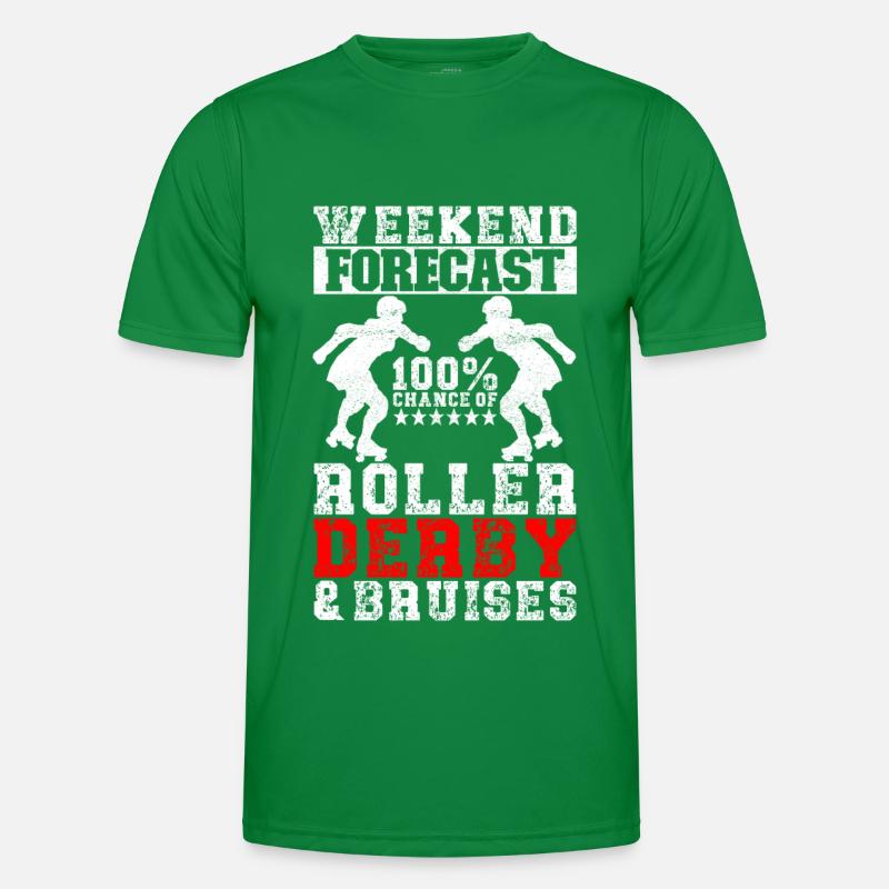 Roller derby T-shirt sport Homme