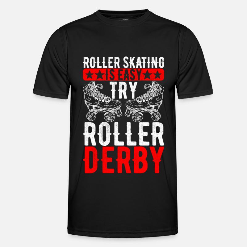 Roller derby - Men's Functional T-Shirt - black