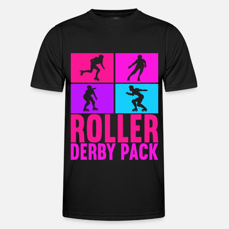 Roller derby T-shirt sport Homme