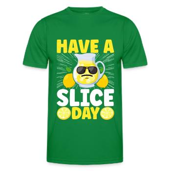 Limonade Limonadenstand - Männer Funktions-T-Shirt - Kelly Green - Vorne - AI Model Male 178 dark (178cm)