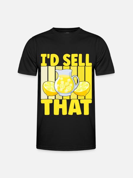 Lemonade Lemonade stand - Men's Functional T-Shirt - black