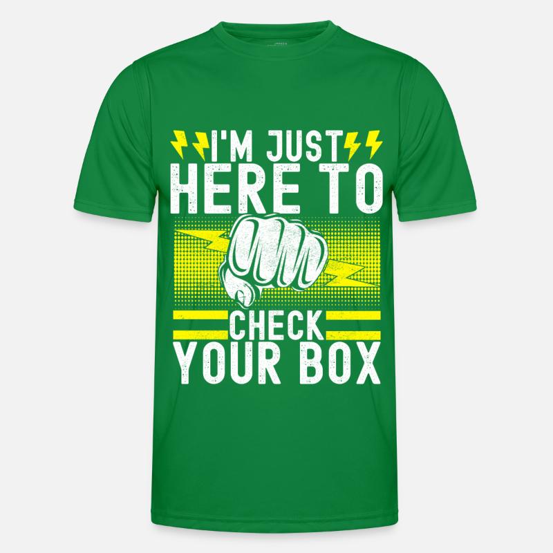 Electrician Electronics Technician Men's Functional T-Shirt