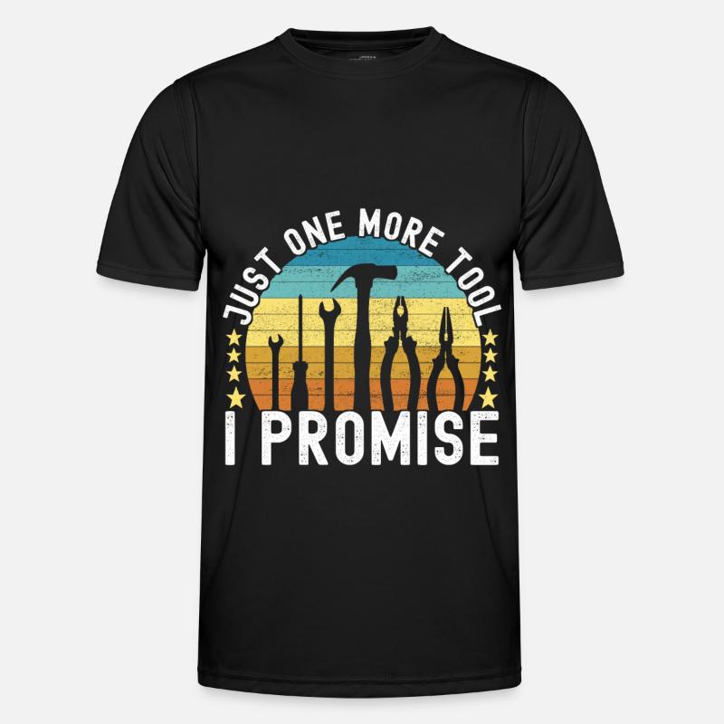 Electrician Electronics Technician - Men's Functional T-Shirt - black