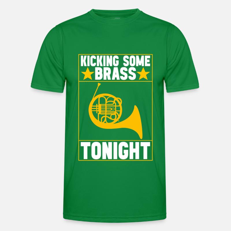 Cuivre à cor T-shirt sport Homme