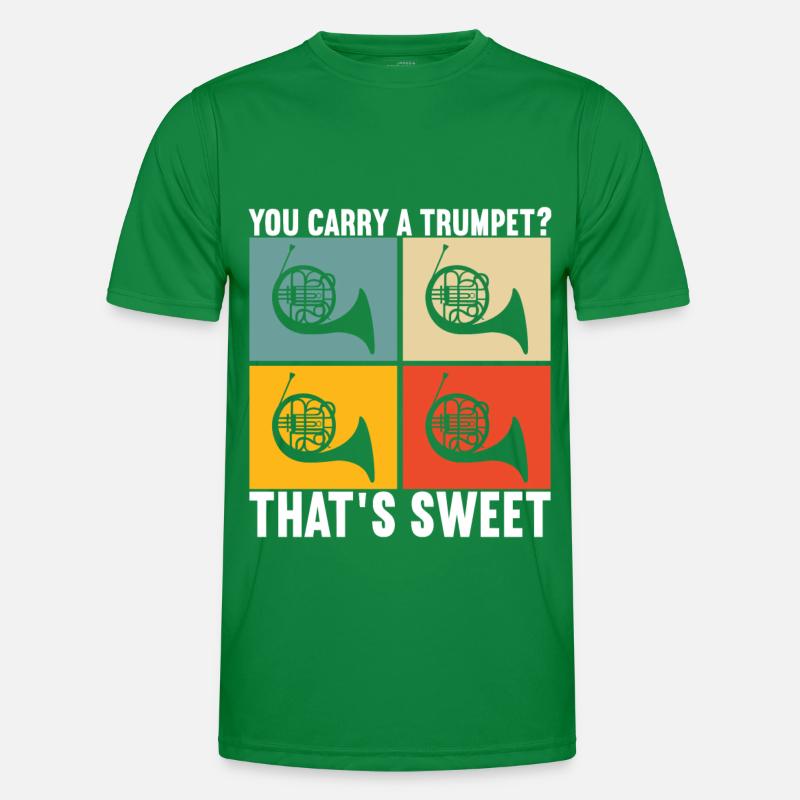 Cuivre à cor T-shirt sport Homme