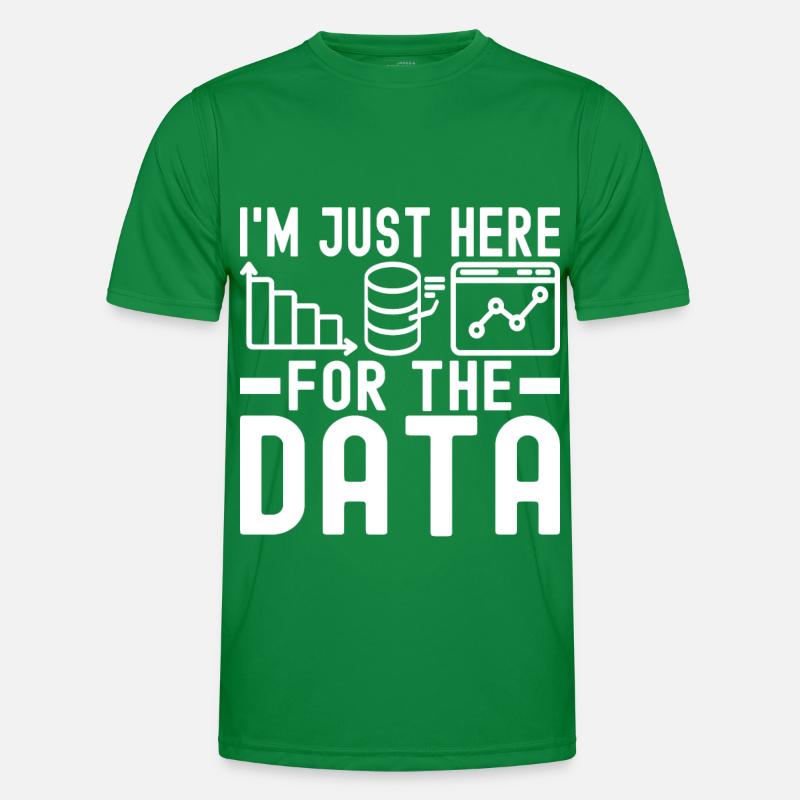 Data Science Datenanalyst Männer Funktions-T-Shirt