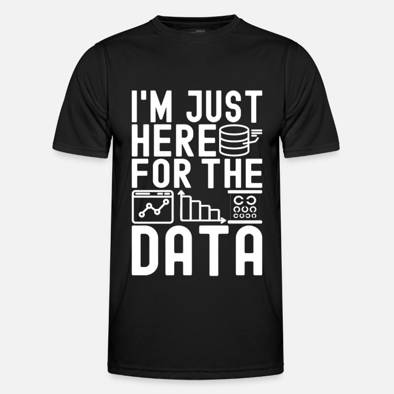 Data Science Data Analyst - Men's Functional T-Shirt - black