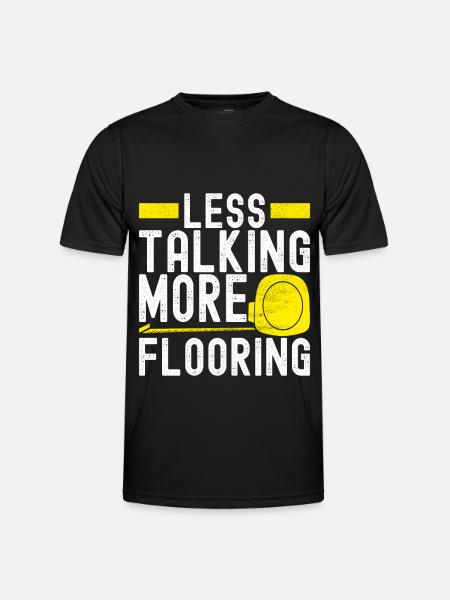 Tiler Floor Layer - Men's Functional T-Shirt - black