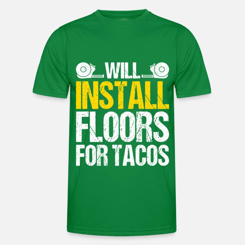 Tiler Floor Layer Men's Functional T-Shirt