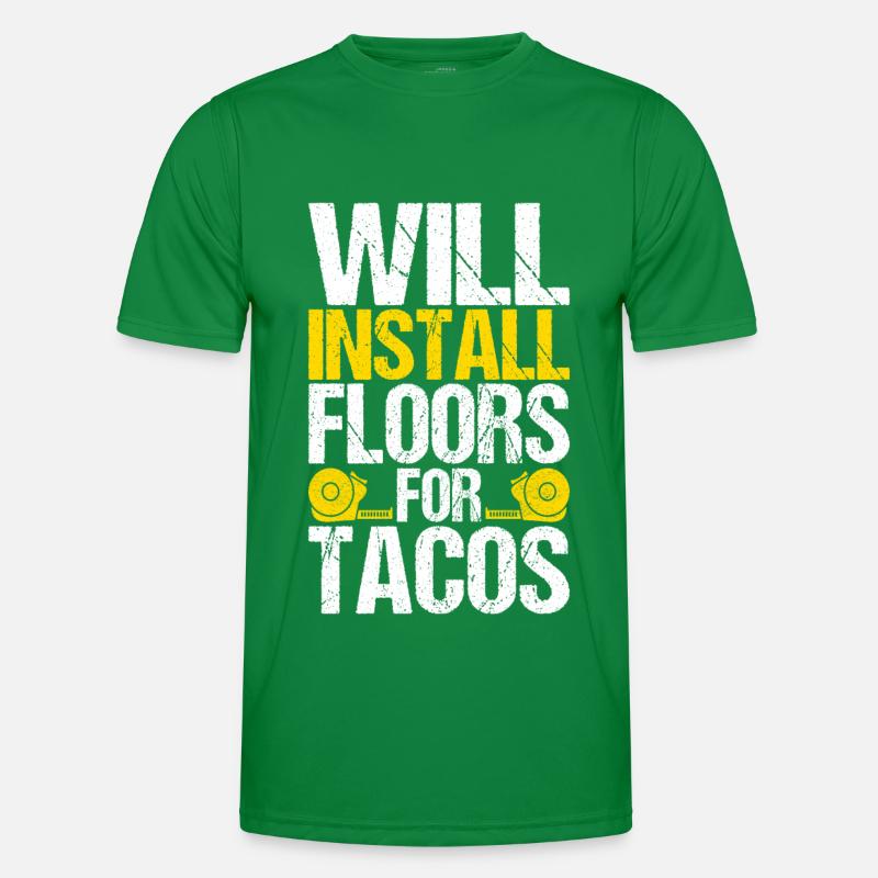 Tiler Floor Layer Men's Functional T-Shirt