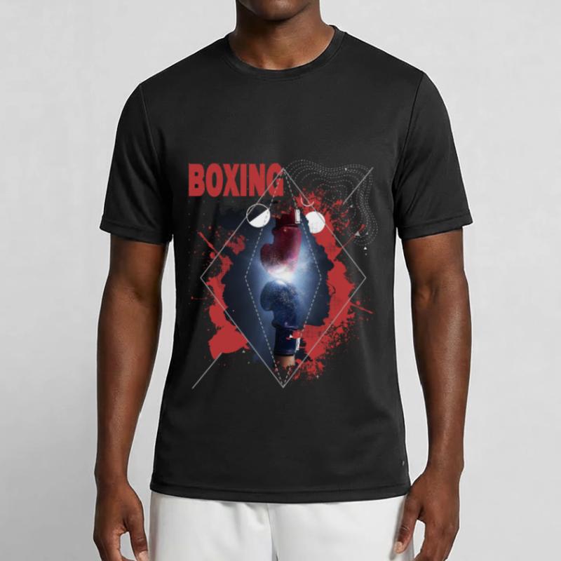 Boxe Boxe Boxe Gants de Boxe Boxe Match Ring de Boxe T-shirt sport Homme