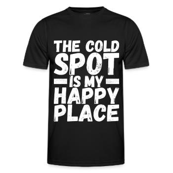 Paranormal Investigator Ghost Hunting - Men's Functional T-Shirt - black - Front - AI Model Male 178 dark (178cm)