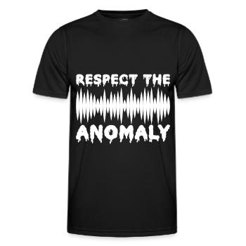 Paranormal Investigator Ghost Hunting - Men's Functional T-Shirt - black - Front - AI Model Male 178 dark (178cm)