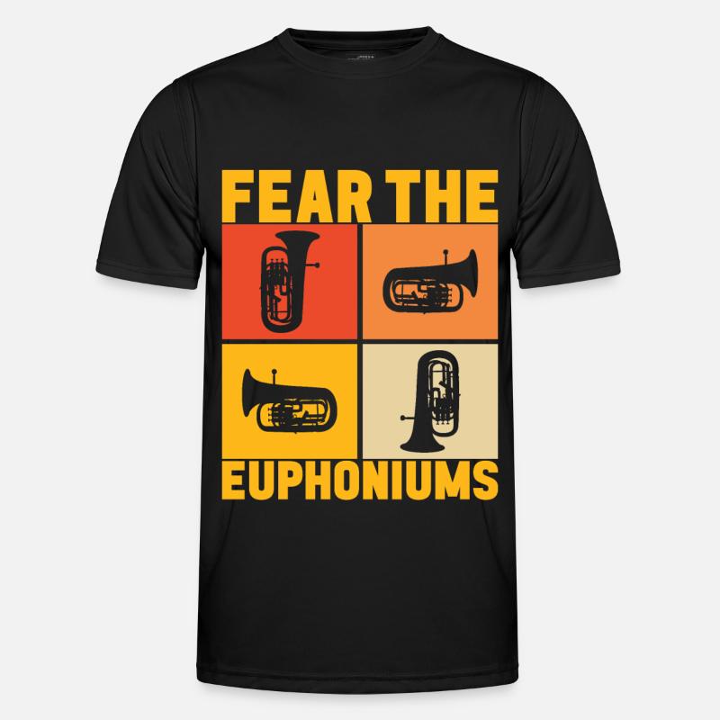Euphonium Euphonist - Men's Functional T-Shirt - black