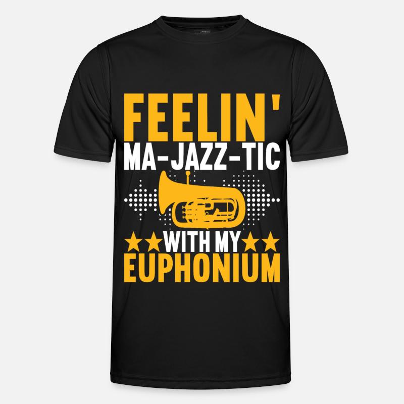 Euphonium Euphonist Männer Funktions-T-Shirt