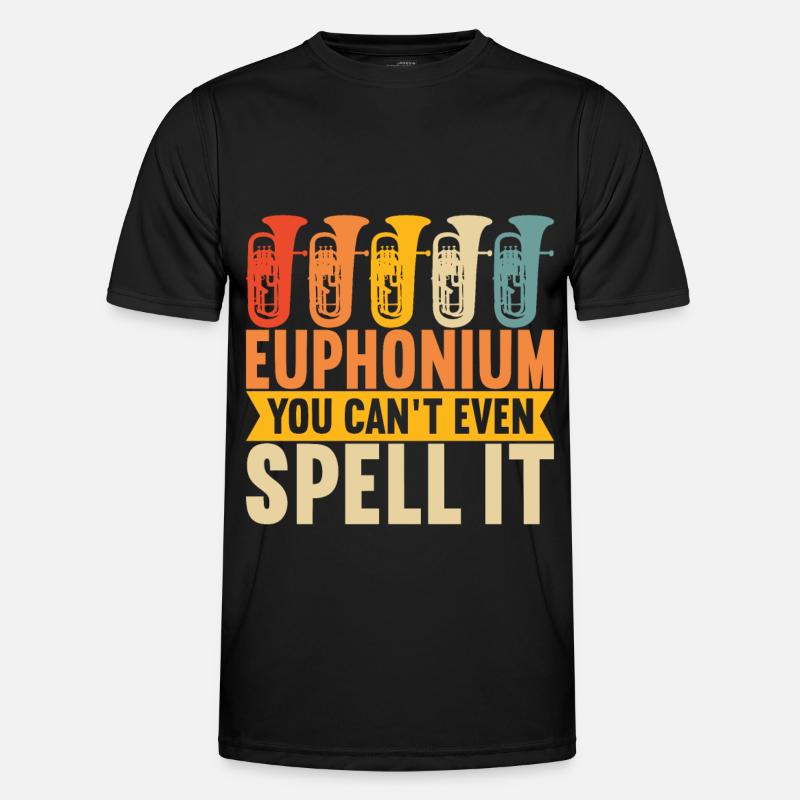 Euphonium Euphonist Männer Funktions-T-Shirt