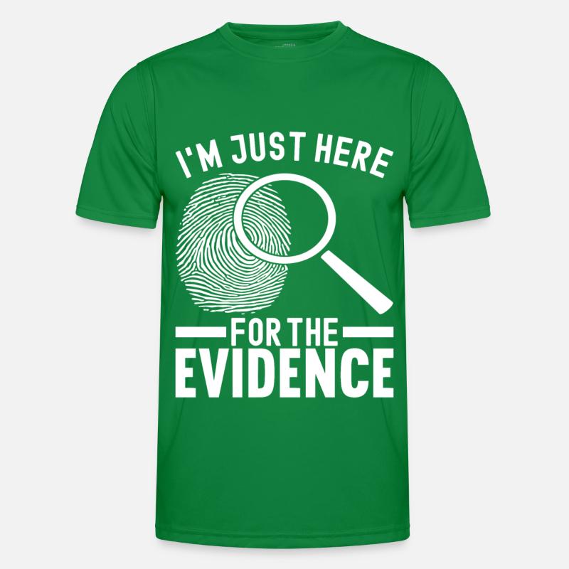 Forensik Forensiker Männer Funktions-T-Shirt