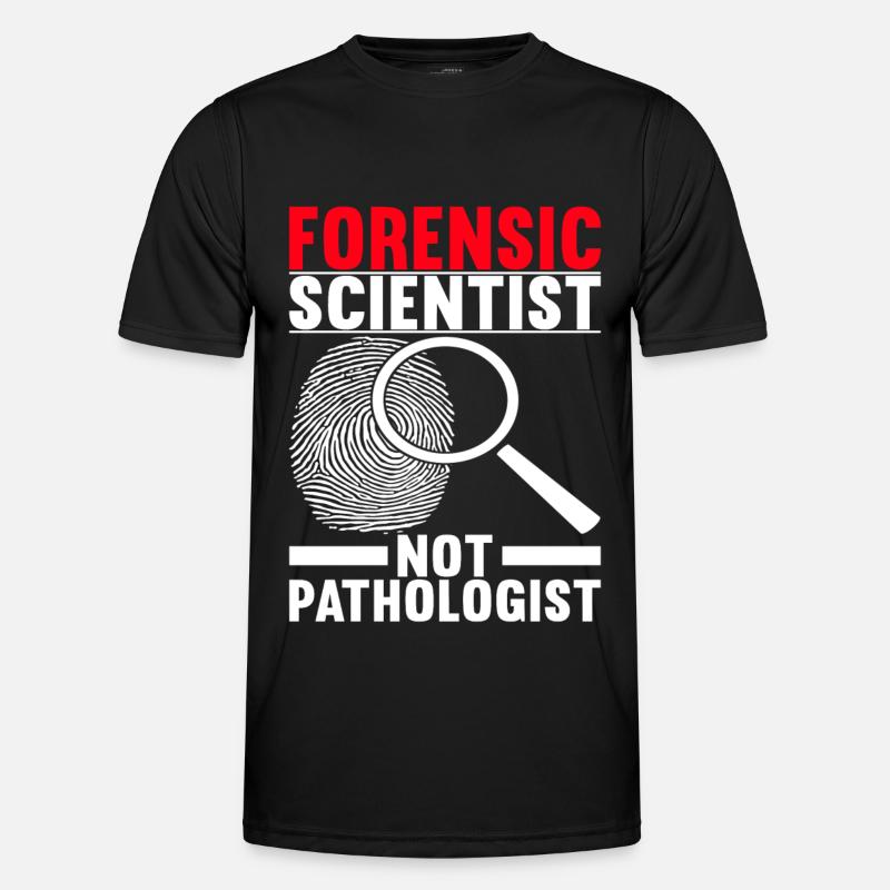 Forensics Forensic Scientist - Men's Functional T-Shirt - black