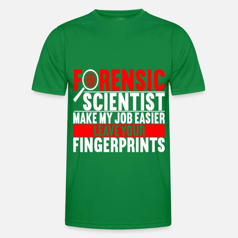 Forensics Forensic Scientist Men's Functional T-Shirt