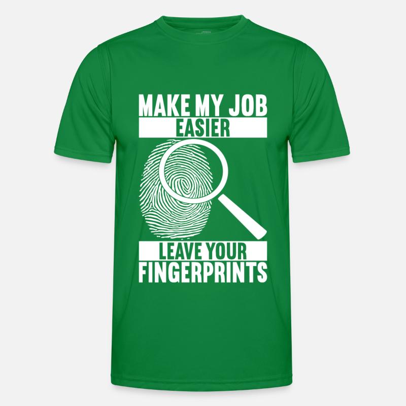 Forensik Forensiker Männer Funktions-T-Shirt