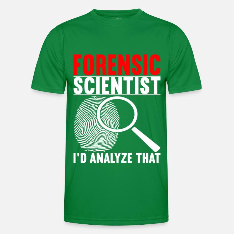 Forensik Forensiker Männer Funktions-T-Shirt