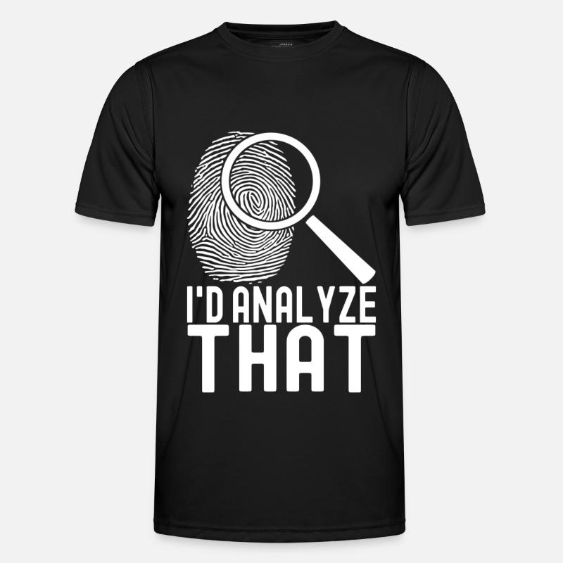 Forensics Forensic Scientist - Men's Functional T-Shirt - black