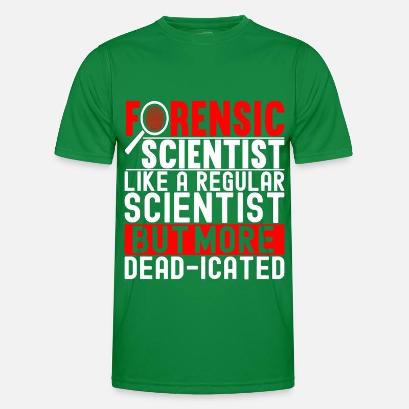 Forensik Forensiker Männer Funktions-T-Shirt