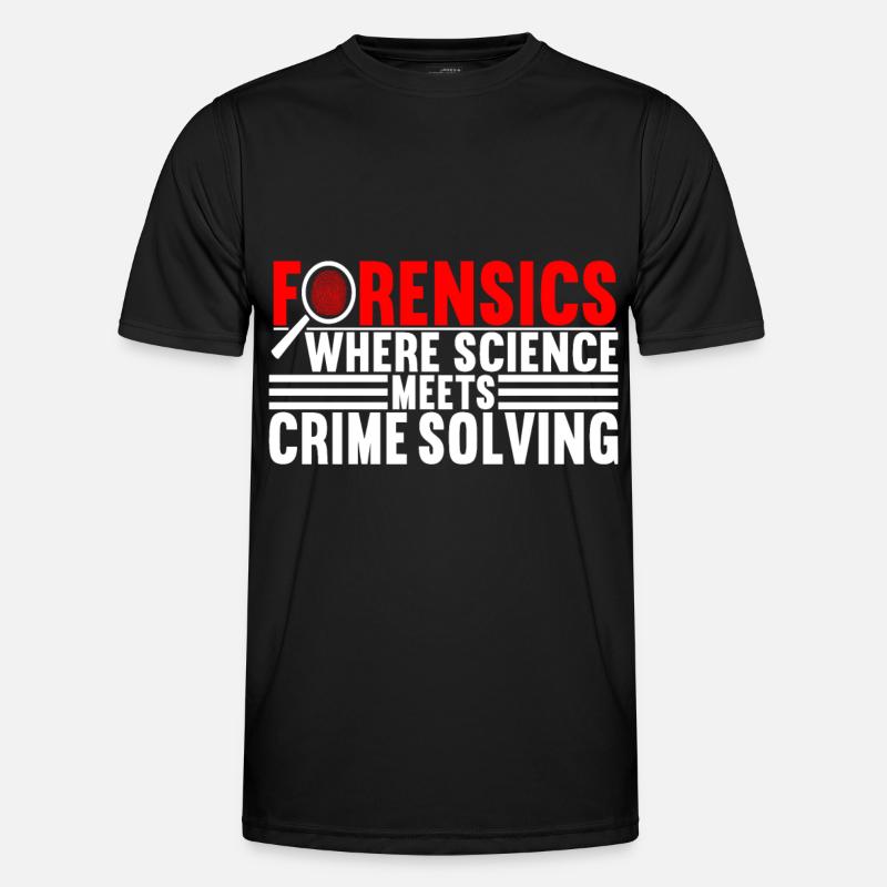 Forensics Forensic Scientist - Men's Functional T-Shirt - black