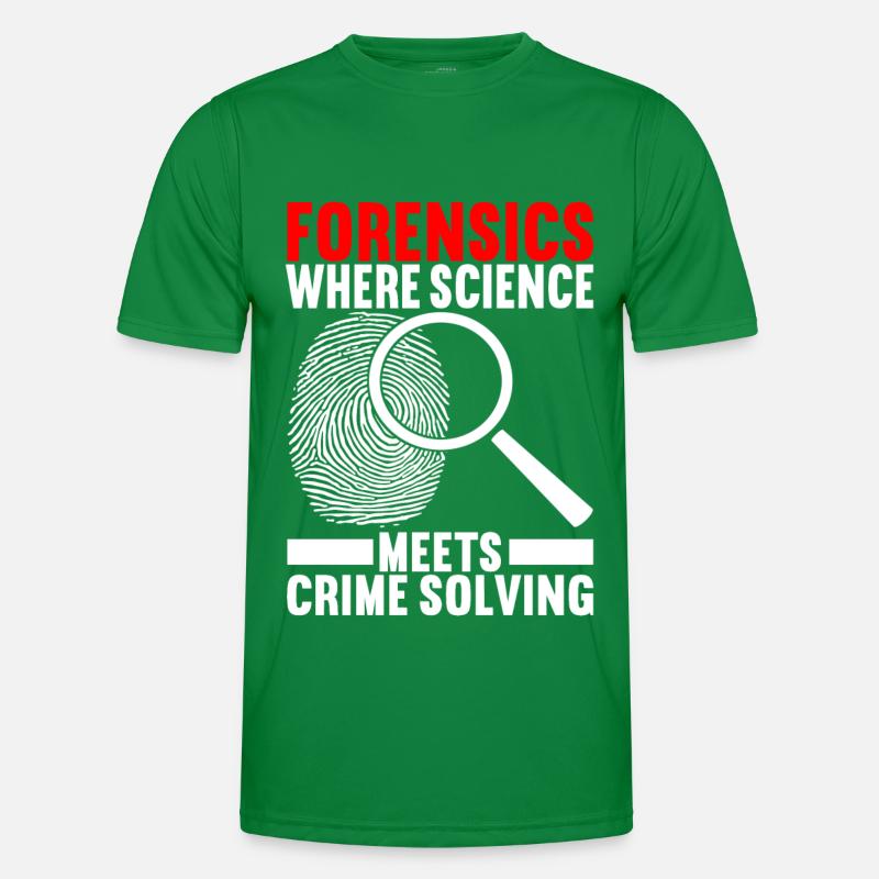 Forensics Forensic Scientist Men's Functional T-Shirt