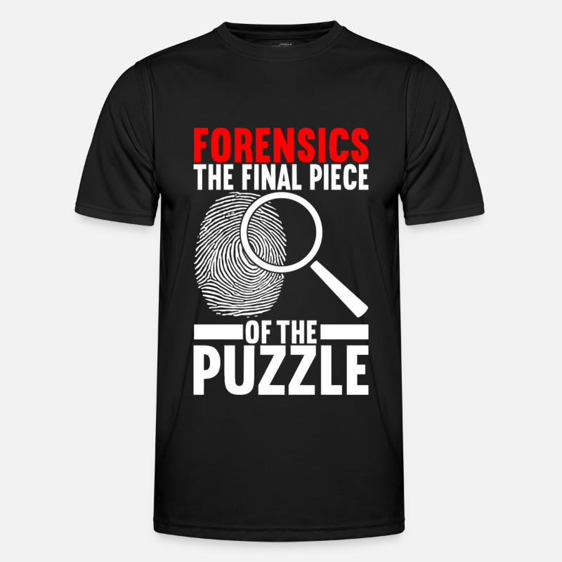 Forensics Forensic Scientist - Men's Functional T-Shirt - black