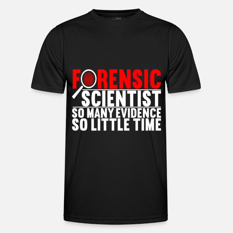 Forensics Forensic Scientist - Men's Functional T-Shirt - black