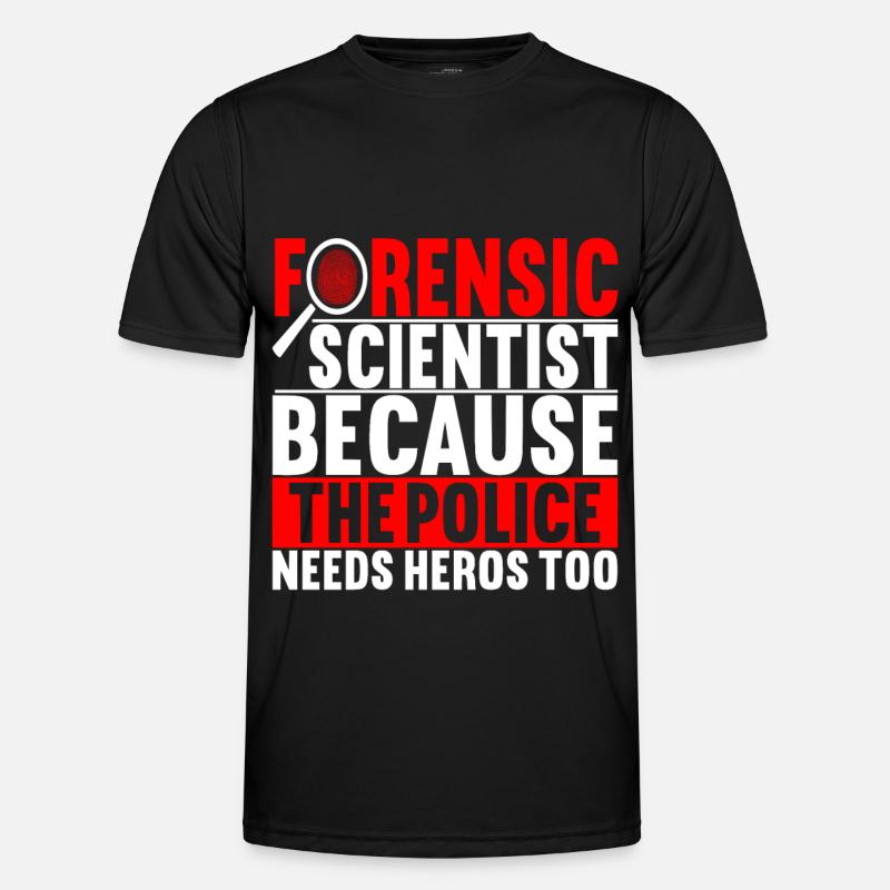 Forensics Forensic Scientist - Men's Functional T-Shirt - black